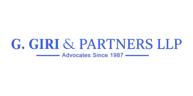 G. Giri & Partners LLP โ Legal Advisors, Advocates Since 1987